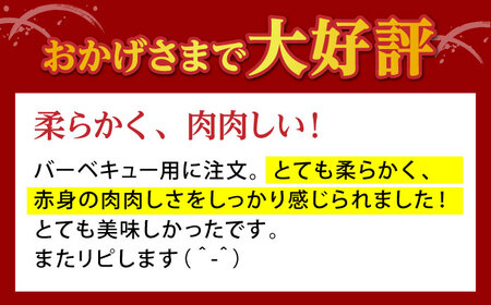 【全3回定期便】 佐賀牛 赤身 ステーキ（モモ）400g（200g×2枚） 【山下牛舎】[HAD167]