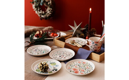 ナルミ アンナエミリア プレート(グランドマザーズブーケ) 16cm 51857-5645P