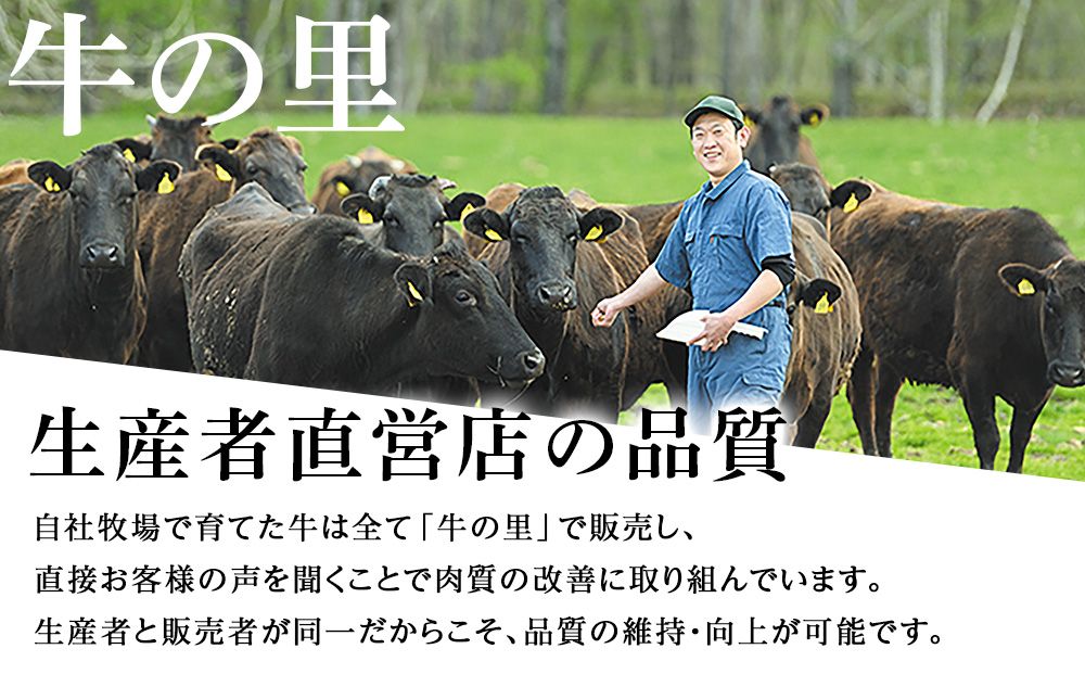 【訳あり】白老産　黒毛和牛　切り落とし　300g×1パック