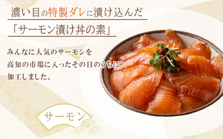高知の海鮮丼の素「サーモンの漬け」約80gx10パック 【興洋フリーズ株式会社】 [ATBX088]
