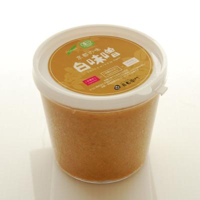 ふるさと納税 宇治田原町 【毎月定期便】有機白味噌1kg×6回　京都・喜右衛門全6回 |  | 01