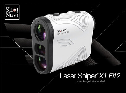 【訳あり】ショットナビ レーザースナイパーX1 Fit2 1000 カラー：ホワイト