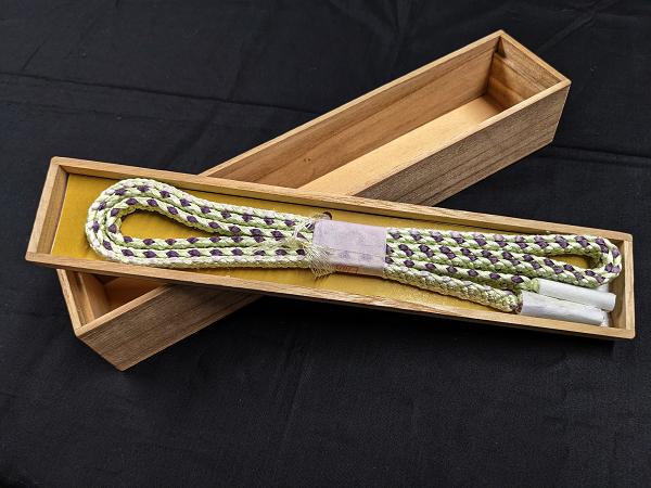 
            天蚕糸入り　帯締め　【限定１個】
          
