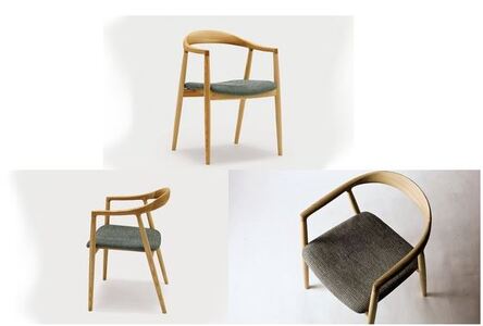 【宮崎椅子製作所】 hataチェアー 1脚　ナラ