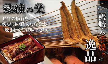 職人手焼き 国産鰻（白焼き２尾、蒲焼き１尾） 鰻屋 川べえ  C285-003