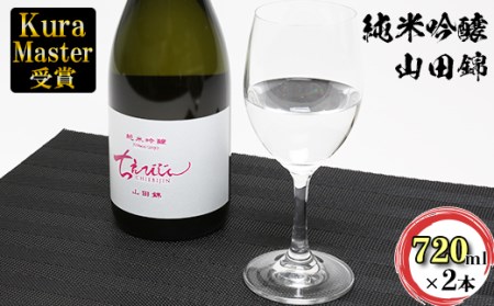 ちえびじん純米吟醸山田錦 720ml×2本セット【中野酒造】＜110-003_7＞