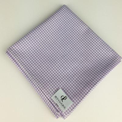 ふるさと納税 西脇市 播州織抗ウイルスハンカチ　チェックB　3枚セット |  | 01