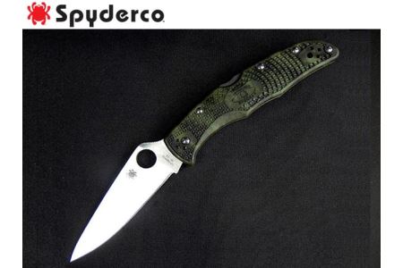【スパイダルコ】エンデューラ4ZOME グリーン（折りたたみナイフ）