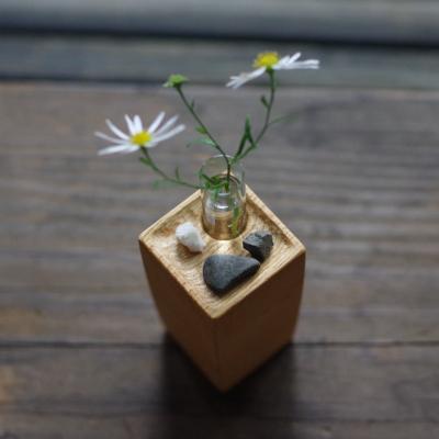 ふるさと納税 上松町 【家具木工山戸】栓(セン)の木の一輪挿し