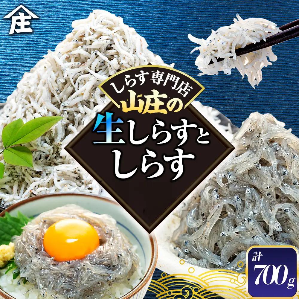 生しらす 200g 訳ありしらす干し 500g 食べ比べセット