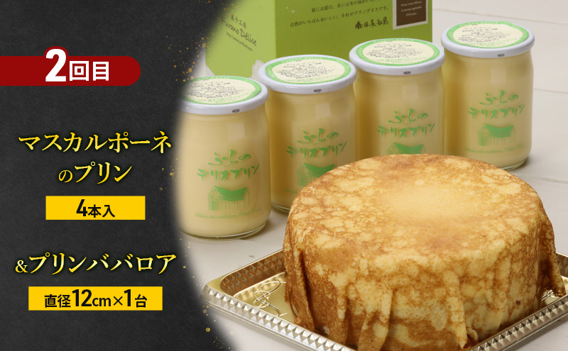 【定期便4回】逸品！大満足！特産品定期便 北海道 富良野市 まるごと 味わう スイーツ ワイン ザンギ トマト ババロア プリン マスカルポーネ