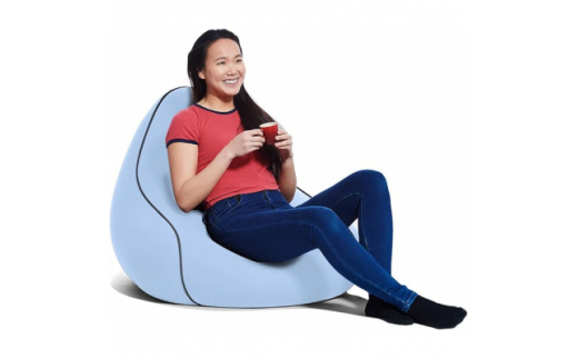 Yogibo Lounger ペールブルー【1172388】