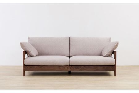 No.867-02 （ブラックチェリー）AUTHENTICITY FINE SOFA RF LA（ライトアッシュ）