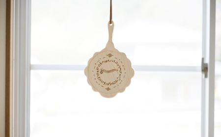 No.1112 まるで手鏡のような鍋敷き B