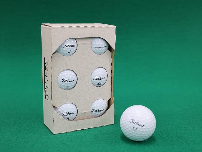 【ご注文から3ケ月以内の発送となります】最高級・高品質ロストボール　6個×２【タイトリスト　PRO V1 白】他ブランドあり 最高級・高品質ロストボール　6個×2 ゴルフ ロストボールセット ｜練習用