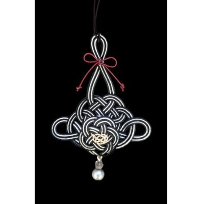 
                  ＜金沢水引＞水引アロマディフューザー　Hang　ブラック【1676996】
                