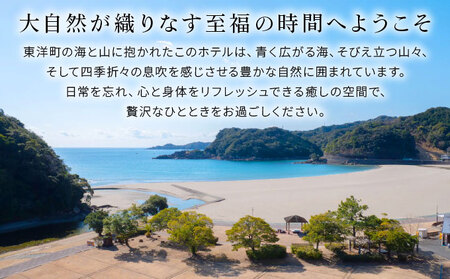 東洋白浜リゾートホテル　宿泊券　川側和室 2名様1泊