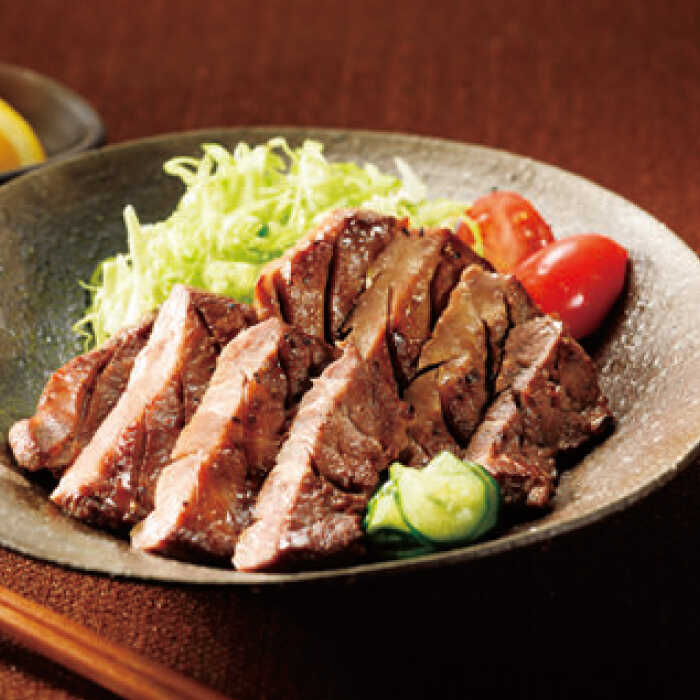 【ふるさと納税】牛タン特製ガーリックオイル漬け 600g / お肉 牛肉 簡単調理 / 佐賀県 / マキハラ [41AOCS036]