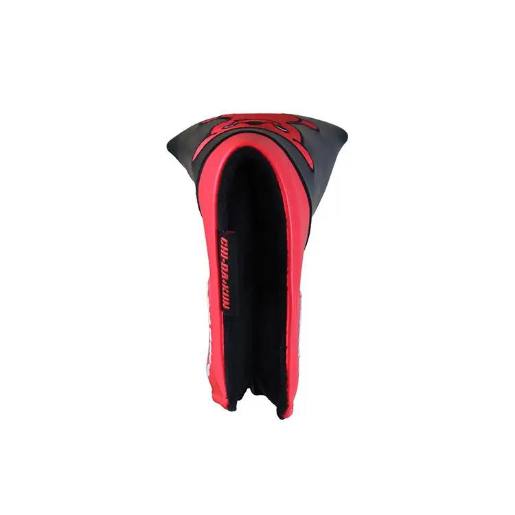 チーバくんヘッドカバーコレクションVol.1 RED×BLACK EDITION ピン型パター用 ゴルフ ヘッドカバー マグネットタイプ 千葉市 千葉県