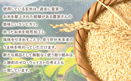玄米デカフェ ( コシヒカリ ) 10g×1パック 片桐悠《30日以内に出荷予定(土日祝除く)》徳島県 上勝町 ふるさと納税 送料無料 1000円寄附 お試し寄附