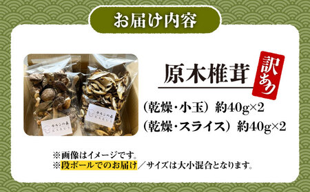 【訳あり】原木乾燥しいたけ 約160g | 合同会社カルシ [BNAU007]