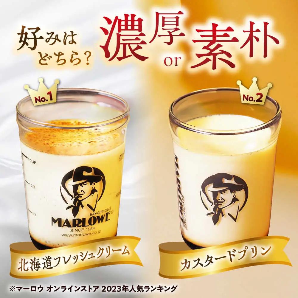【全6回定期便】カスタードプリンと北海道フレッシュクリームプリンのセット  ／ お菓子・スイーツ プリン[ASAY020]