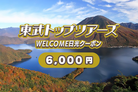 WELCOME日光クーポン 6000円分 宿泊券 [0100]
