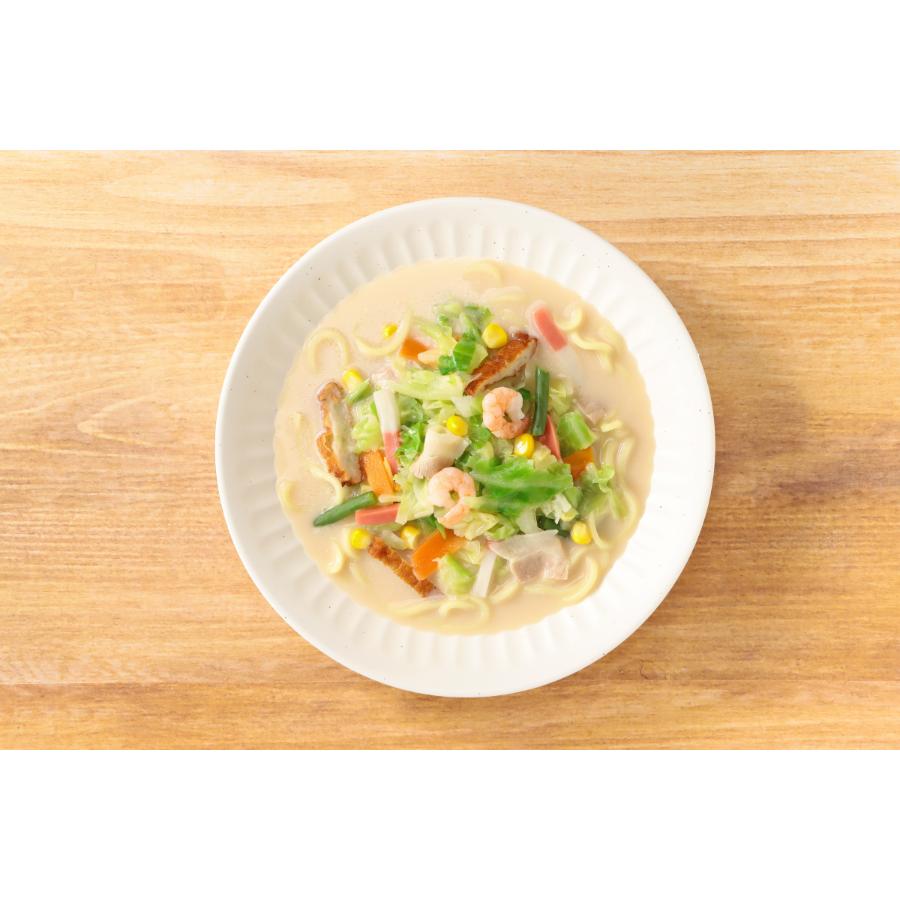 【3ケ月定期便】リンガーハットの長崎ちゃんぽん（4食入り）