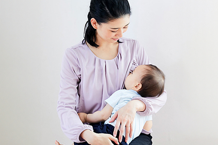 赤ちゃんに優しい秋から春まできれいめ授乳服セット ピンク/M トップス 下着 ブラジャー 【マタニティ】【ho0918】