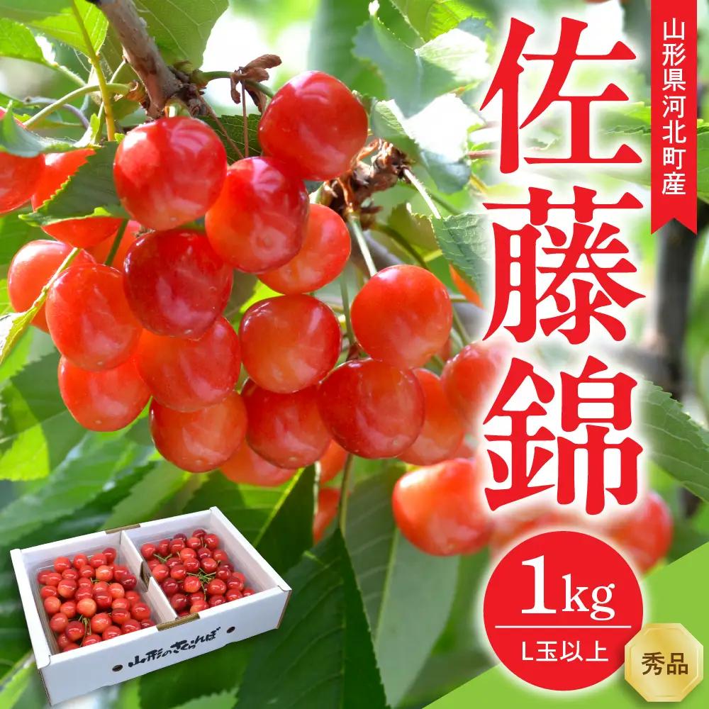 令和9年産 さくらんぼ 佐藤錦 秀品 1kg さくらんぼ