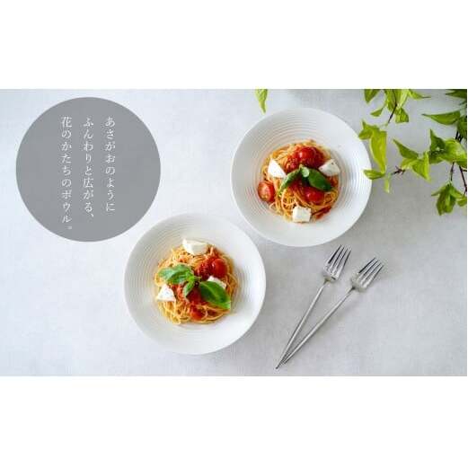 有田焼 銀彩ボウル 20cm ペア セット【 幸楽窯 / YUIKA Lab 】食器 器 うつわ 和モダン ボウル パスタ皿 深皿 和洋兼用 25000円 A25-594_イメージ2