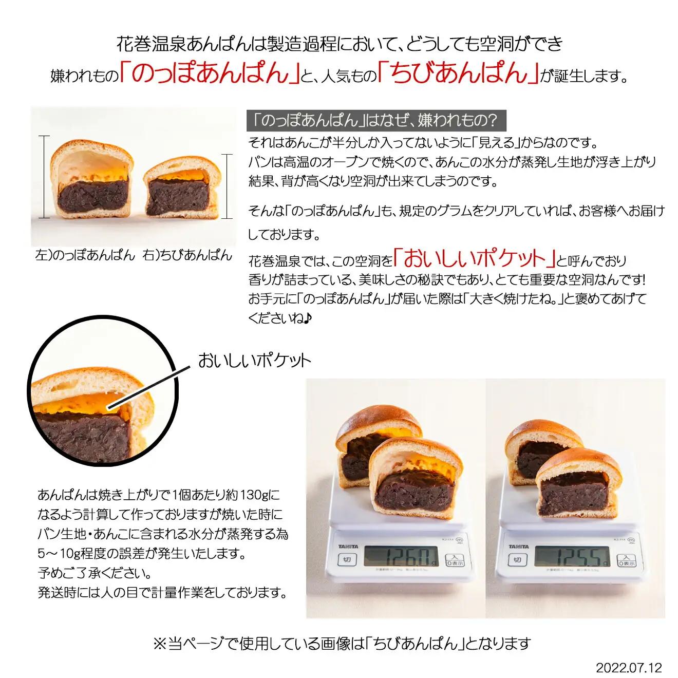 累計2万個突破！薄皮パンに粒あんがぎっしり！花巻温泉あんぱん　10個セット 【567】