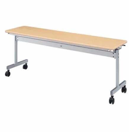 【ふるさと納税】ミーティングテーブル 1800×450 色が選べる スタッキング テーブル キャスター デスク 愛西市/タック株式会社[AEAH022]