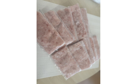 まぐろ たたき粗挽 １kg 100g×10パックセット ねぎとろ 鮪 冷凍 静岡市