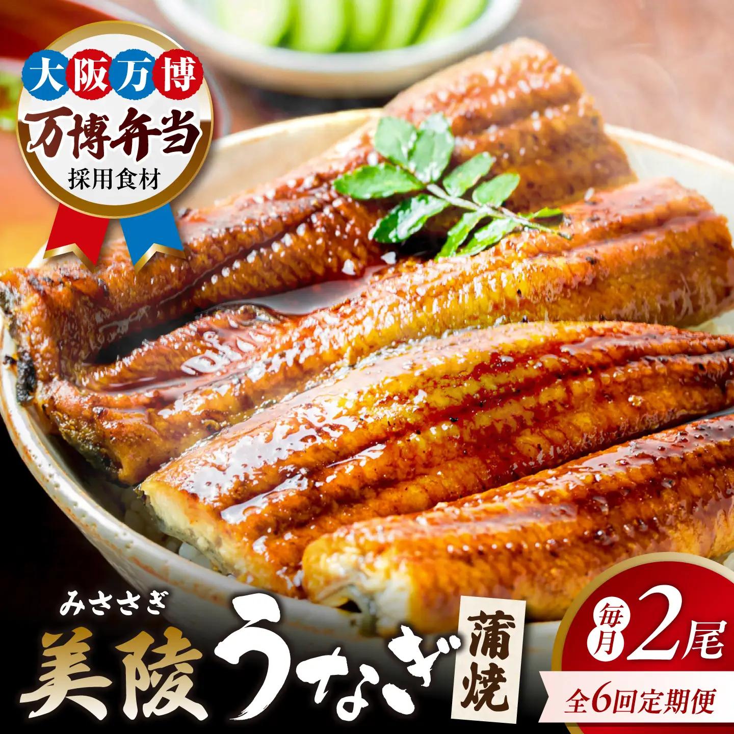 【全6回】鰻 鰻の蒲焼 2尾 BLAM008