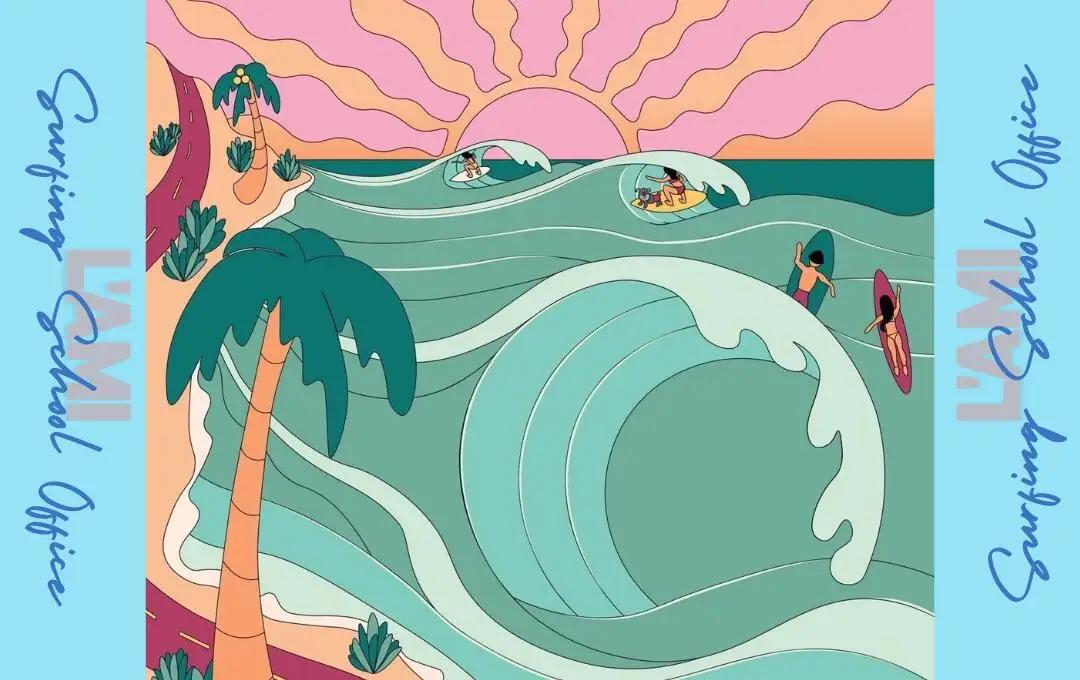 LS002-3 サーフィンスクール コーチング スキルアップ・コンペティタークラス【L'ami Surfing School Official】