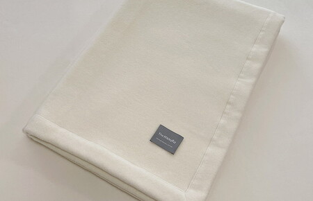 The moufu プレミアム オーガニックコットン キング | 毛布 ブランケット 綿毛布 天然素材 洗える オールシーズン 日本製