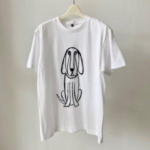 DOG T-SHIRT【Sサイズ／WHITE】