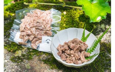 【犬用】ボイル鹿肉 100g × ３袋セット｜ペット フード ウェット ソフト シニア ドッグ 餌 ジビエ シカ 小分け ふるさと納税 YZ-2