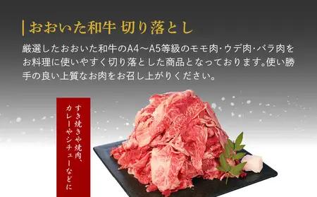 厳選A4～A5等級 おおいた和牛 サーロインステーキ・切り落としセット 合計1.6㎏ A01124