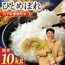 【ふるさと納税】 ＼新米 10月下旬発送開始予定／数量限定 令和6年産 ひとめぼれ 精米 10kg | 米 お米 コメ 精米 白米 ヒトメボレ 岩手県紫波町 (DZ001)