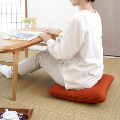 ふるさと納税 我孫子市 ふとん屋さんの円座クッション 茜 45×45cm |  | 03