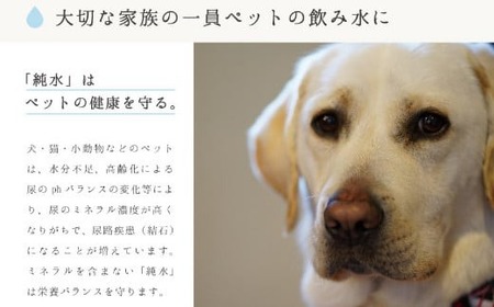 【定期便3ヶ月】ミネラルウォーター 純水 20L 1箱 ミネラルウォーター