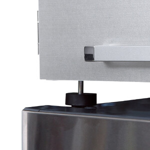 光沢仕上げ・冷蔵庫上ストッカー 幅63cm（脚部65cm）【シルバー】_1300400843_03