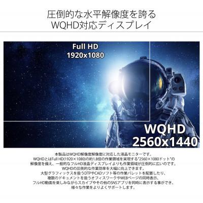 ふるさと納税 いすみ市 液晶モニター 27型ワイド WQHD(2560×1440) USB-C給電リファビッシュ品 |  | 02