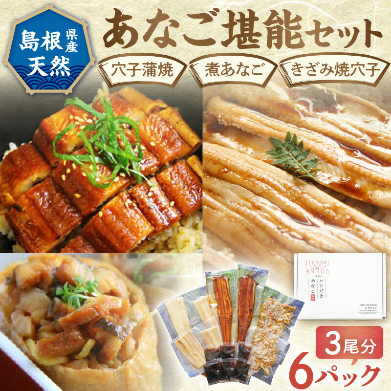 【ふるさと納税】【レビューCP対象】浜田のあなご堪能セット 時短 穴子 魚介類 魚貝類 海の幸 蒲焼 簡単調理 レンジでチン 湯煎 小分け セット 詰め合わせ ふるさと納税 あなご ふるさと納税 魚 【156_2011】