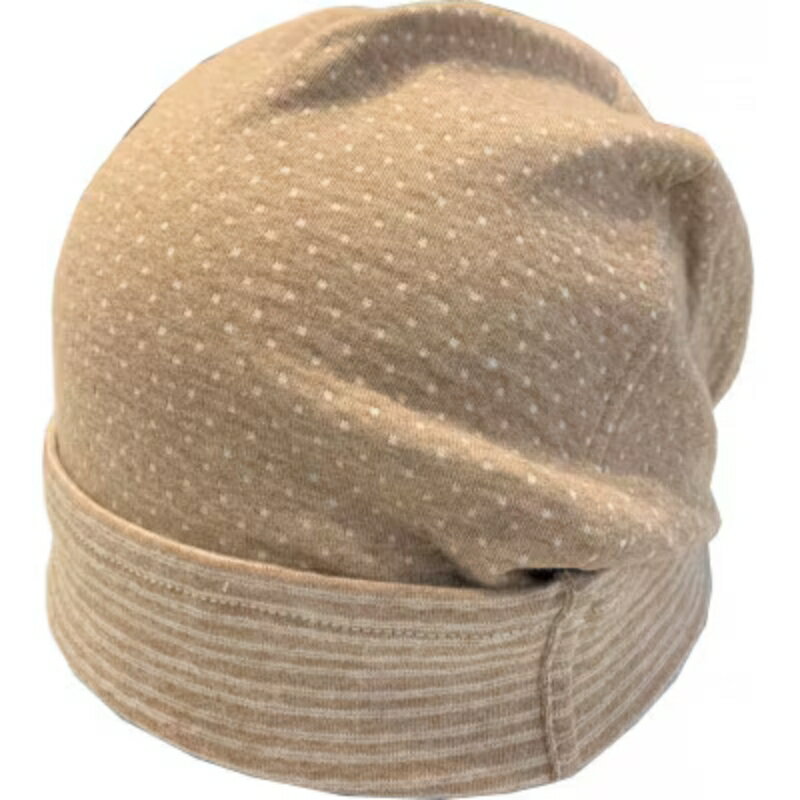 【ふるさと納税】【ブラウン】オーガニックコットンドットたっぷりワッチ