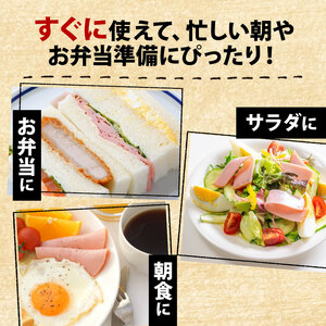 ロースハム スライス 500g×3袋 計1.5kg 加工肉 豚肉 ハム 肉 おかず バーベキュー 料理 朝食 朝ごはん ソテー サラダ スープ パスタ サンドイッチ グルメ 食品 越後ハム 新潟県 新