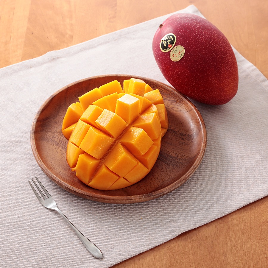 【宮崎県産マンゴー】太陽のタマゴ (4Lサイズ×2玉)