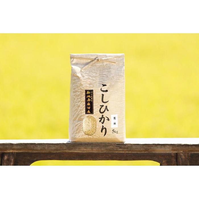 【令和8年産 新米予約 全6回定期便】南魚沼産コシヒカリ 玄米5kg×6回 新潟県の特A地区南魚沼市の美味しいお米【定期便 銘柄米 ブランド米 玄米 こしひかり コシヒカリ】【2026年11月上旬から1ヶ月以内に順次発送予定】
